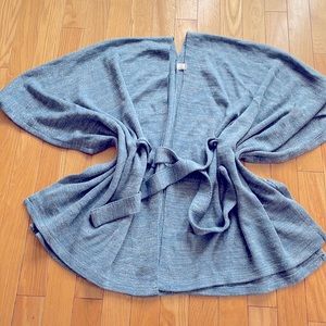 Sweater wrap NWOT tie waist
